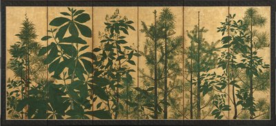 Alberi, primo periodo Edo da Master of I nen Seal